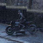 Batman was previously spotted in Glasgow during filming