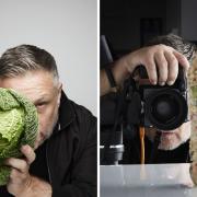Rankin's series highlights the real impact food waste has on carbon emissions compared to plastic bottles