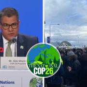 Alok Sharma admits 'regrets' over delegates left queuing for hours outside COP26