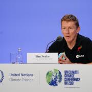 Astronaut Tim Peake was speaking at the COP26 climate conference