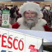 Tesco's Christmas advert shows Santa producing his vaccination status to get through border control