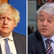 John Bercow (right) launched a scathing attack on Boris Johnson on GMB