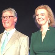 Malcolm Offord was joined by International Trade Secretary Liz Truss in India