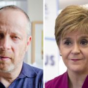 Stephen Reicher, left, praised Nicola Sturgeon for making hard decisions on Covid restrictions
