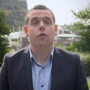 A party political broadcast form the Scottish Conservative and Unionist party played at an awkward time for the Tories