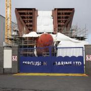 Glen Sannox Ferguson Marine, Port Glasgow.