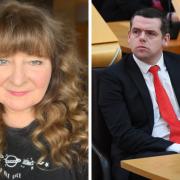 Douglas Ross was told to apologise for his party's 'deeply insensitive attack' on Janey Godley