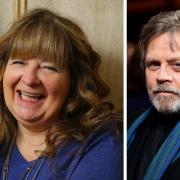 Janey Godley was boosted by a message from Mark Hamill