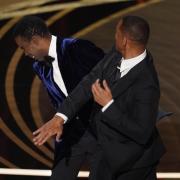 Will Smith hit Chris Rock in the face after the comedian made a joke about his wife Jada Pinkett Smith. (PA)