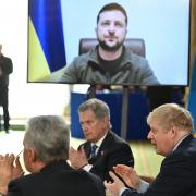 Boris Johnson 'helping Ukraine more' thanks to public pressure, Zelenskyy syas