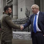 Boris Johnson pledged to send more weapons to Ukraine during a surprise visit to Kyiv at the weekend