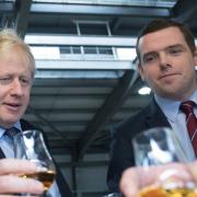 Douglas Ross is expected to be in Holyrood as opposition MPs attempt to force a vote on an investigation into Boris Johnson