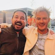 Martin Compston spotted in Glasgow as actor films new BBC series