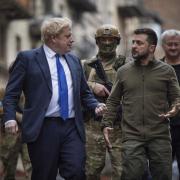 Boris Johnson has previously been accused of using visits to Ukraine to distract from crises in the UK