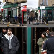 Film crews for BBC crime drama spotted in Glasgow pub