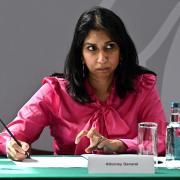 Suella Braverman sits in Boris Johnson's Tory Cabinet as the Attorney General for England and Wales. Photo: PA