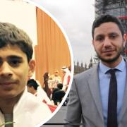 Sayed Ahmed Alwadaei, right, said the imprisonment of his brother-in-law Sayed Nizar Alwadaei when he was just 18 was a reprisal for his human rights work