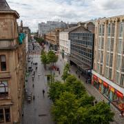 GV of Sauchiehall Street, Glasgow...Photograph by Colin Mearns.14 June 2022.
