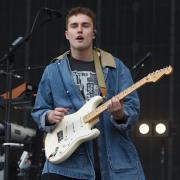 Sam Fender was performing on the main stage at TRNSMT in Glasgow Green