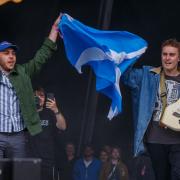 Sam Fender arrives at TRNSMT with a saltire flag and has crowd singing 'f**k the Tories'