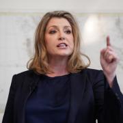 Penny Mordaunt at the launch of her campaign to be Conservative Party leader and prime minister