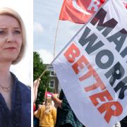 Truss has vowed to bring in a number of measures to restrict trade union powers if elected as next Tory leader