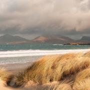 Clouds over the Luskentyre dunes on the Isle of Harris. Photo by Nils Leonhardt on Unsplash