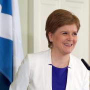 First Minister Nicola Sturgeon speaks at a press conference at Bute House in Edinburgh