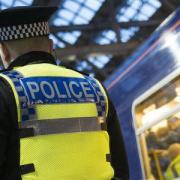 Glasgow train forced to stop after man attacked with glass bottle