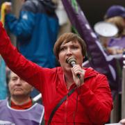 STUC general secretary Roz Foyer will lead the action outside Holyrood