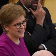 First Minister Nicola Sturgeon was accused of being angry by a Tory MP