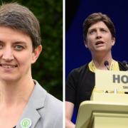 Maggie Chapman (left) and Alison Thewliss (right) have slammed the Chancellor's major U-turn