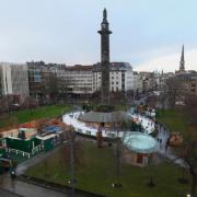 The statue of Henry Dundas in Edinburgh's St Andrew Square is has been marked as a site with historical links to slavery