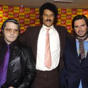 Matthew Holness (left) created Garth Marenghi alongside Richard Ayoade (middle) before making a TV show with Matt Berry (right)