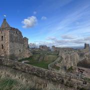St Andrews Castle was besieged in the 16th century following the murder of Cardinal Beaton