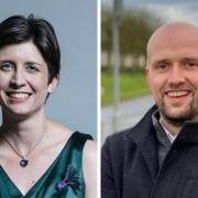 Alison Thewliss (left) and Stephen Flynn (right) are the two candidates to replace Ian Blackford as the SNP's Westminster leader