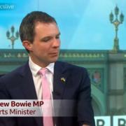 Scottish Tory MP and trade minister Andrew Bowie on the BBC's Politics Live