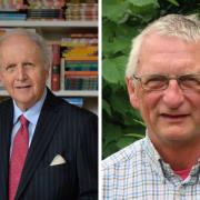 Alexander McCall Smith (left) was honoured with the Saltire Society’s Lifetime Achievement Award and David Alston won Scottish Book of the Year