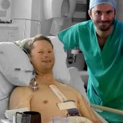 Jamie Douglas-Hamilton had heart surgery to repair an aortic valve