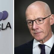 Deputy First Minister John Swinney announced a Budget which Cosla said is a 'massive real-terms cut'