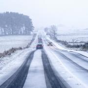 A yellow weather warning for ice will be in place across Scotland from 6pm on Sunday
