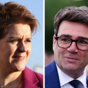 Nicola Sturgeon and Andy Burnham are hoping to pressure the UK Government to extend HS2 to Scotland
