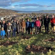 The community has planned tree-planting days