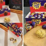 A Scottish chippy has shown off their deep fried Creme Eggs