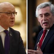 Deputy First Minister John Swinney said that Gordon Brown's plans to embed the Sewel Convention in law did not go far enough