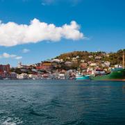 Saint George's, the capital of Grenada where the Trevelyans owned more than 1000 slaves