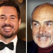 Martin Compston told a story of when he had been at a meal with Sean Connery