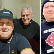 Lee Anderson has been frequently pictured with Martin 'Fluke' Dudley, who wears a WHITE PRIDE t-shirt and has a white supremacist symbol tattooed on his leg