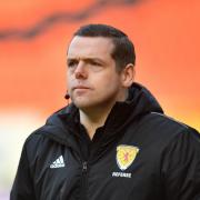 Scottish Tory leader Douglas Ross was running the lines when Celtic fans targeted him with a banner