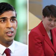 Rishi Sunak and Ruth Davidson were among those to thank the FM for her time in office